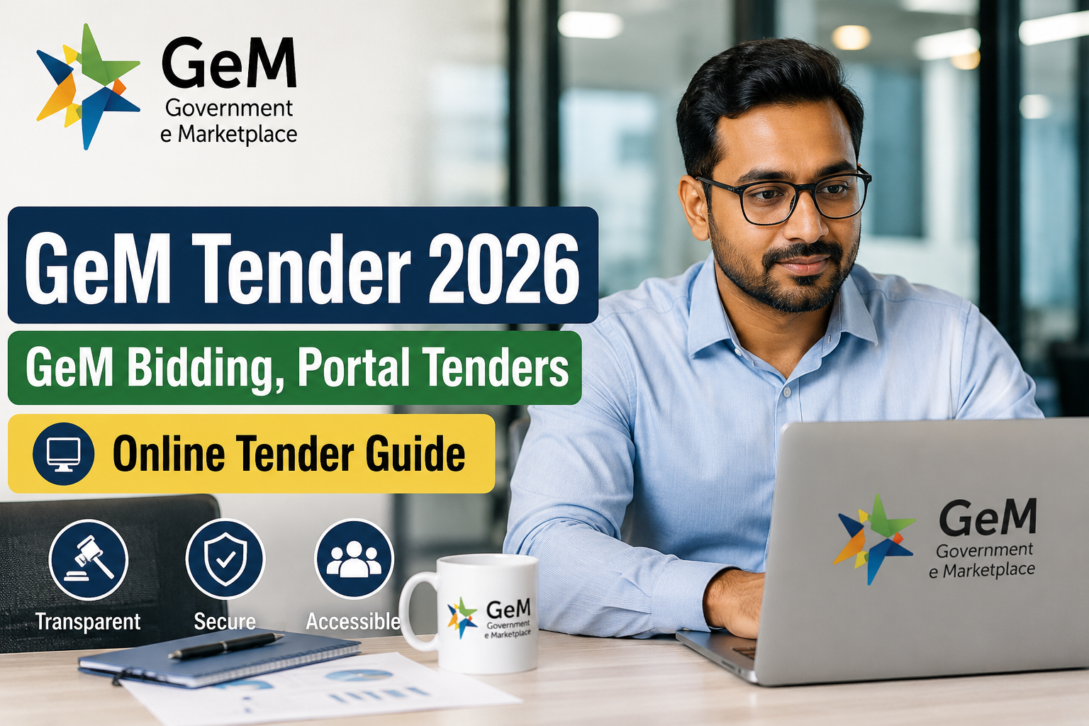 GeM Tender 2026 | GeM Bidding, Portal Tenders | Online Tender Guide